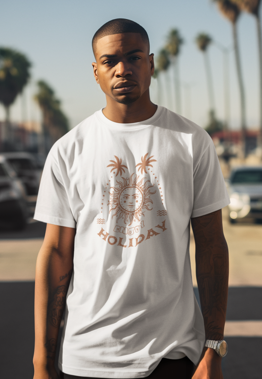 OVERSIZE T-SHIRT #ENJOY HOLIDAY