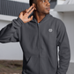 BESTICKTE ZIPPERJACKE #LAUREL BRANCH WHITE